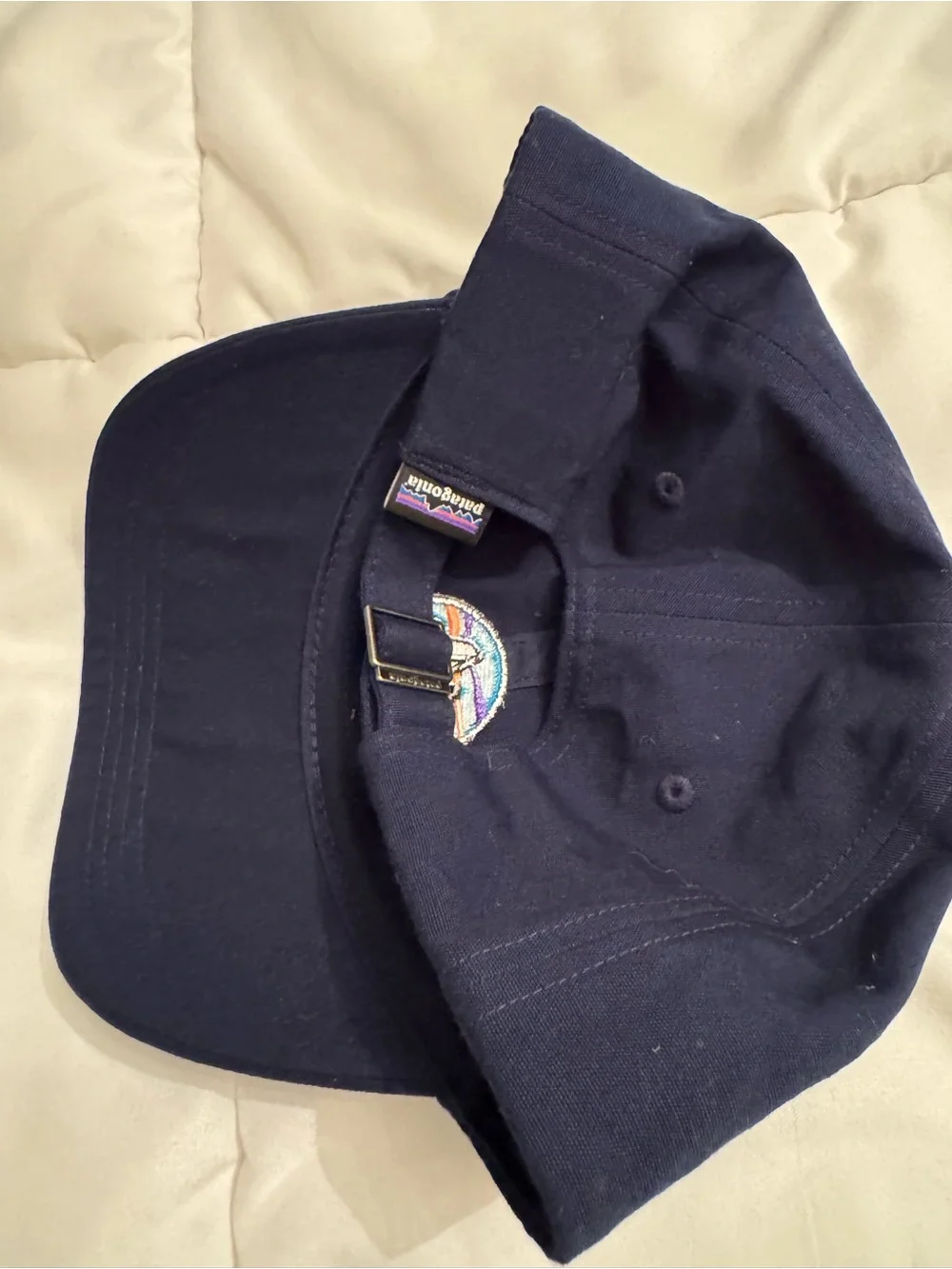 Men's Navy Patagonia Patch Baseball Cap